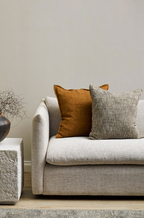 FLAXMILL CUSHION - Pecan