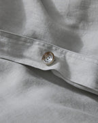 ravello quilt cover - silver