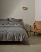 ravello pillowcase pair - charcoal