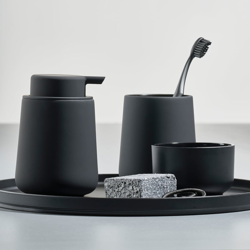 Zone Ume Toothbrush Mug Black