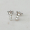 Sophie Store - Pearl Bar Stud Earrings