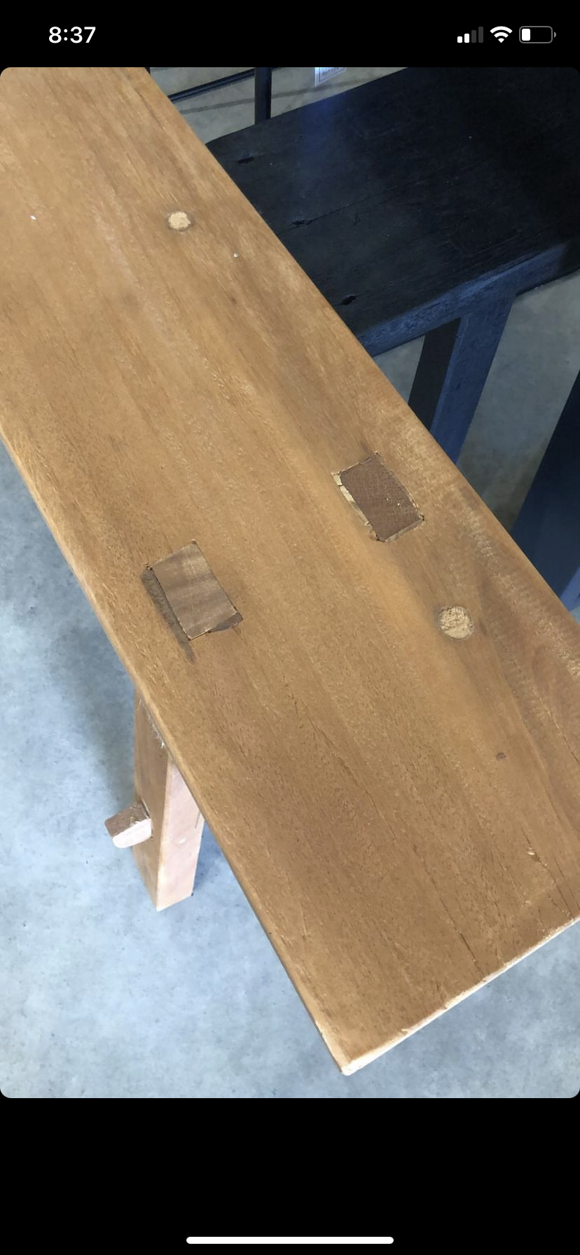 Teak Long Bench Natural