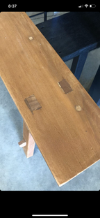 Teak Long Bench Natural