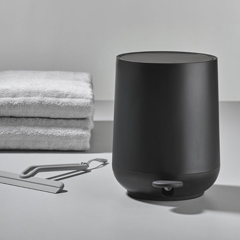 Zone Bathroom NOVA Pedal Bin - Black 5 Litre